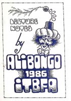 Ali Bongo - Lecture Notes 1986