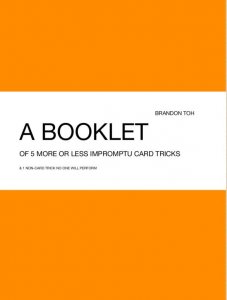 Brandon Toh - A Booklet