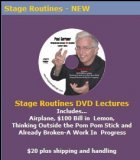Stage Routines lecture by Paul Gertner