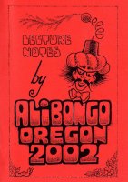 Ali Bongo - Lecture Notes Oregon 2002